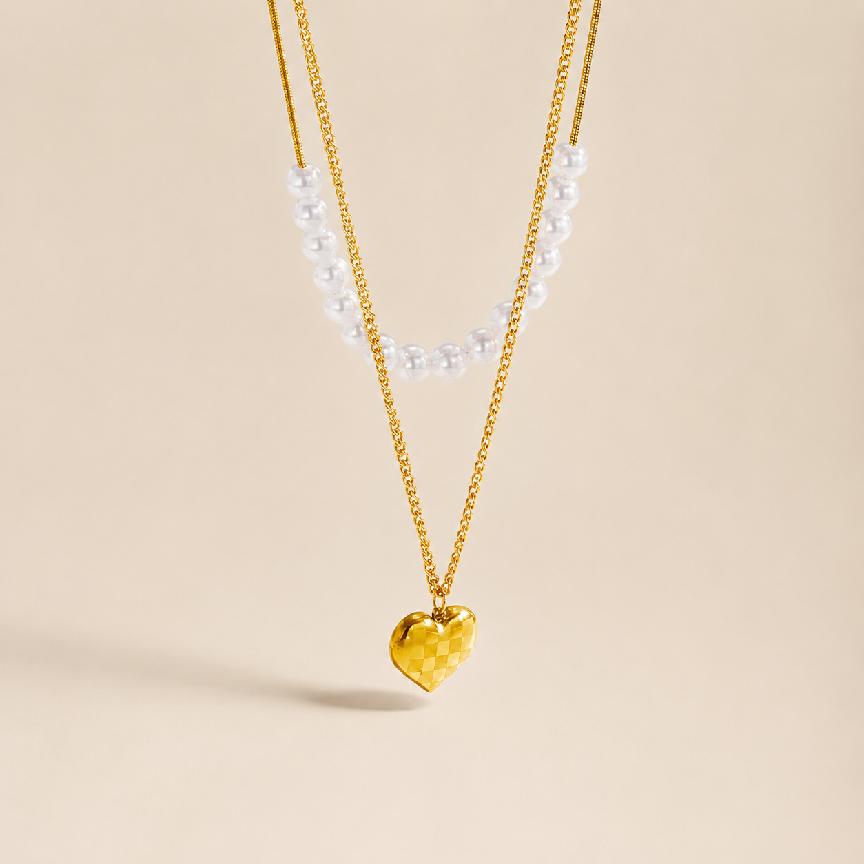 Colier Golden Love